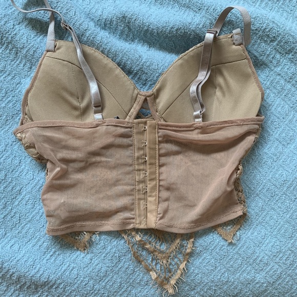 Long line lace bralette top - Picture 3 of 4